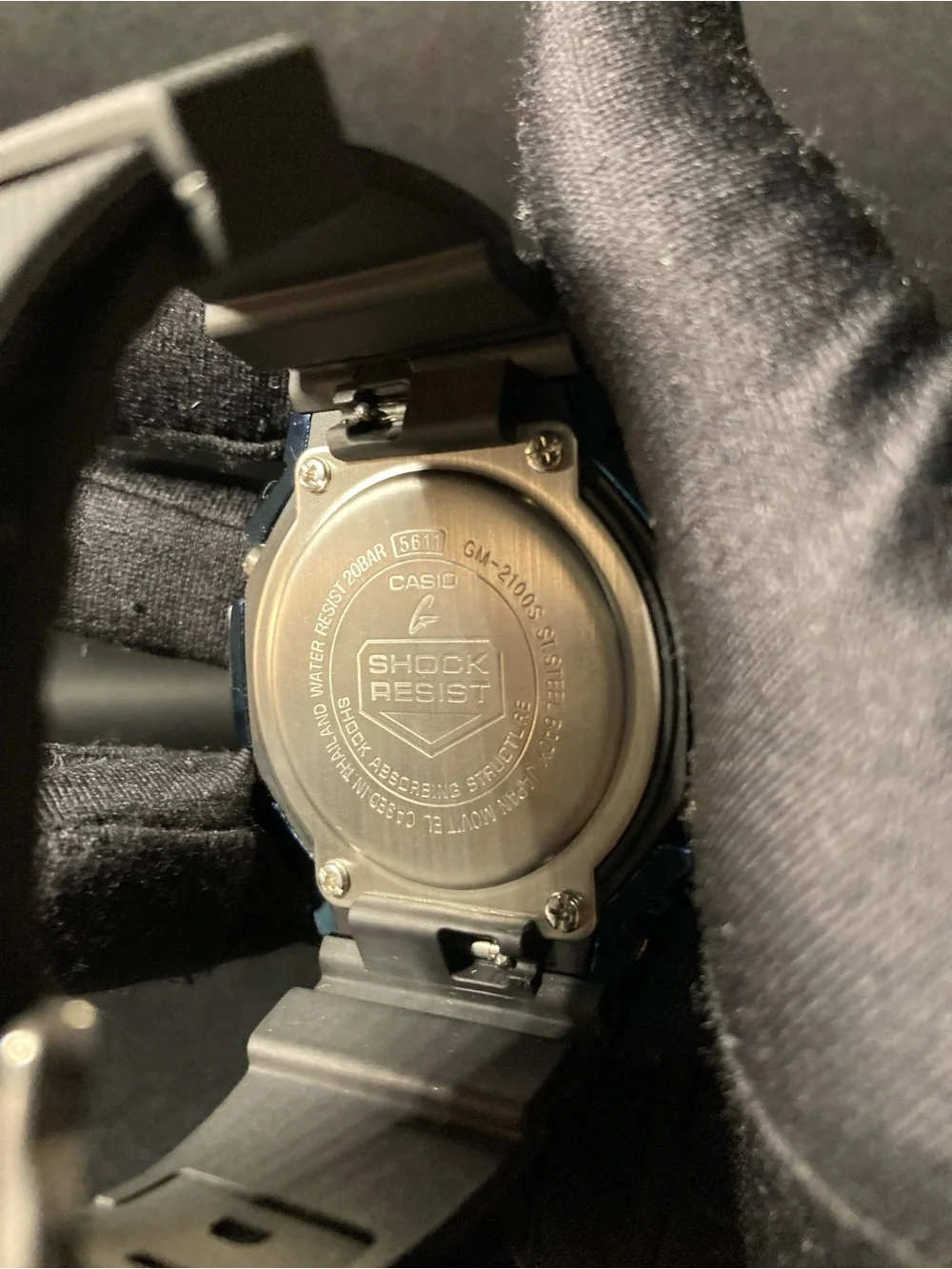 Ocean Blue G Shock Gm2100